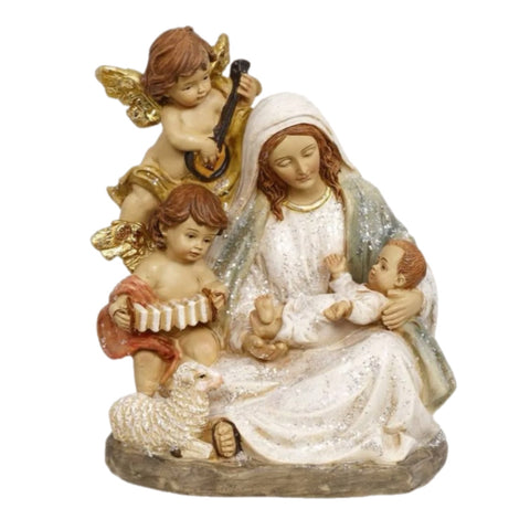 Madonna And Child Figurine