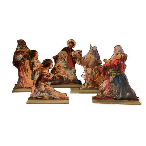 Large Nativity Scene, Set Of 5