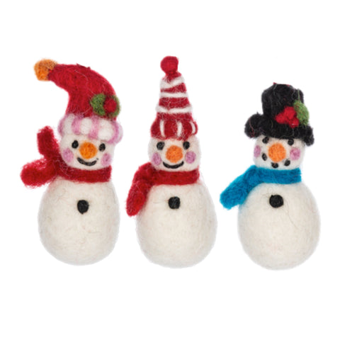 Assorted Snowman Ornament, INDIVIDUALLY SOLD