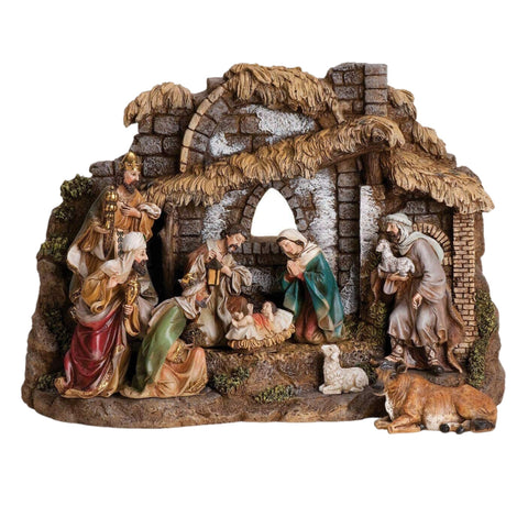 Nativity Scene, Set Of 10