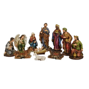 Nativity Scene, Set Of 11