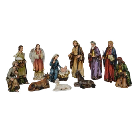 Nativity Scene, Set Of 11