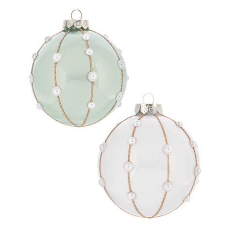 Assorted Pastel Beaded Ball, INDIVIDUALLY SOLD