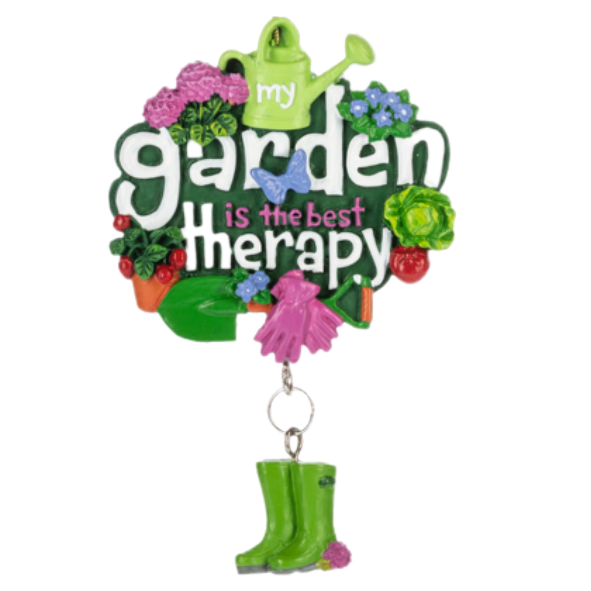 Garden Therapy Dangle Ornament