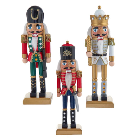 Assorted 10" Soldier Nutcracker, INDIVIDUALLY SOLD