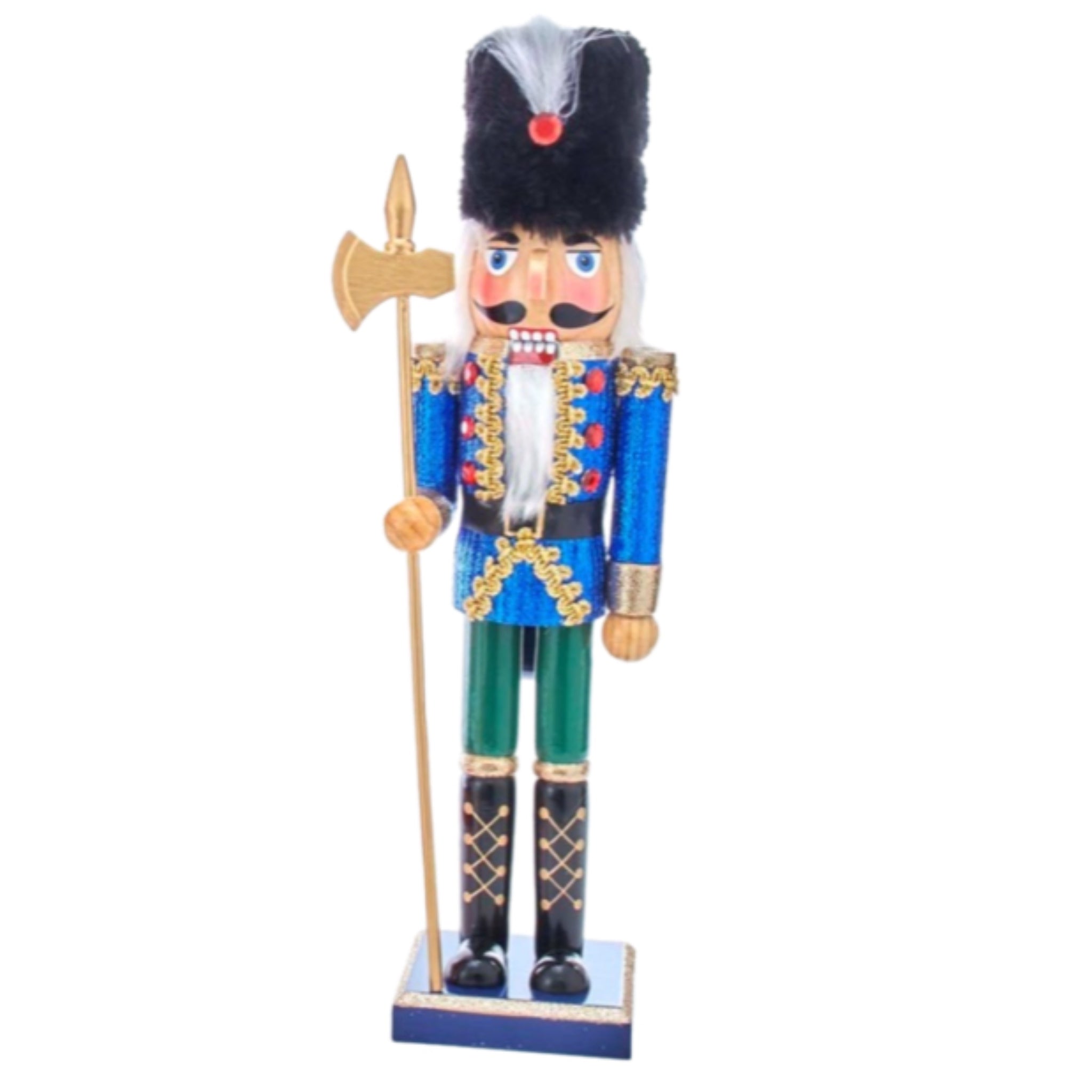 15" Blue Soldier Nutcracker