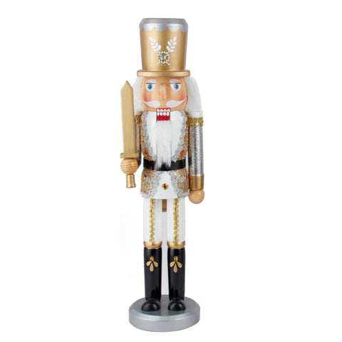 15" Gold Soldier Nutcracker