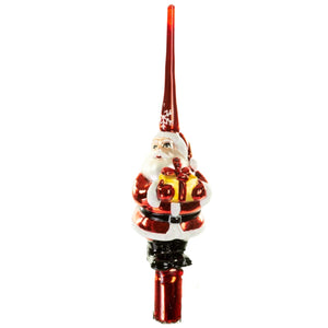 9" Santa Finial Tree Topper