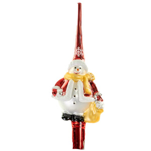 9" Snowman Finial Tree Topper