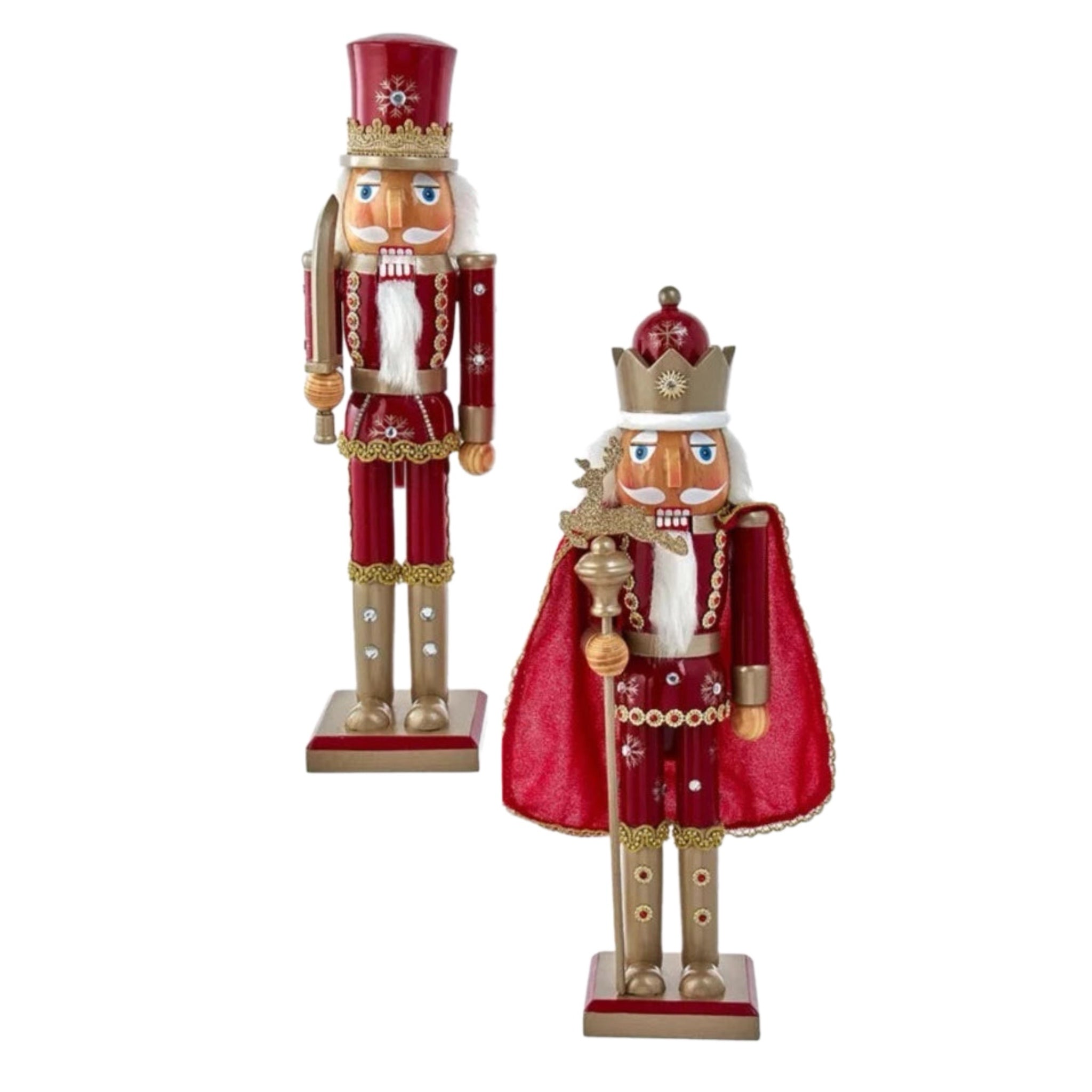 Assorted 15" Red Soldier Nutcracker, INDIVIDUALLY SOLD