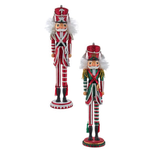 Assorted 15" Striped Solider Nutcracker, INDIVIDUALLY SOLD