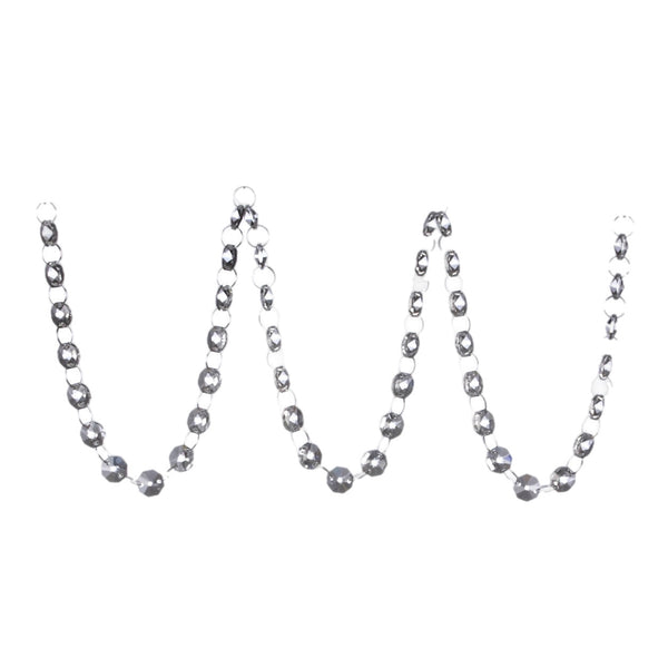 3' Clear Beaded Garland