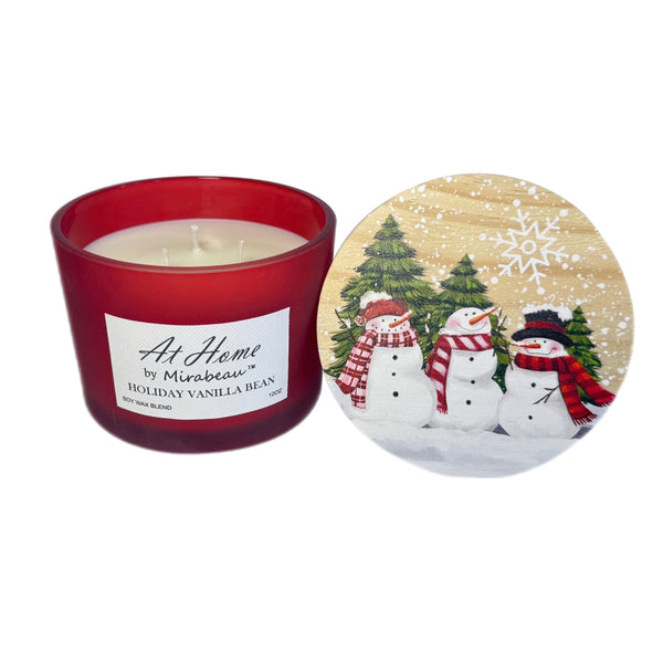 Assorted Christmas Themed Jar Pillar Candle, INDIVIDUALLY SOLD