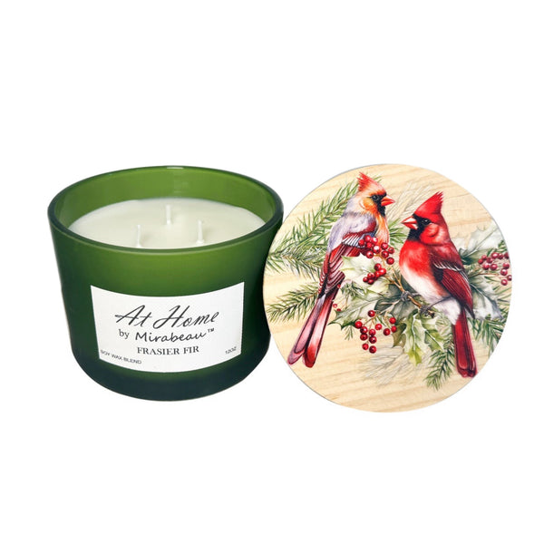 Assorted Christmas Themed Jar Pillar Candle, INDIVIDUALLY SOLD