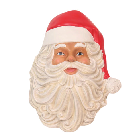 19" Santa Face Wall Decor