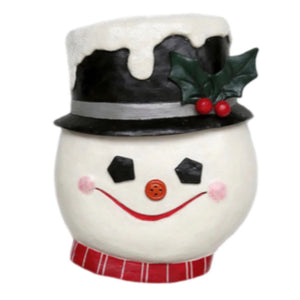 21" Snowman Face Wall Decor