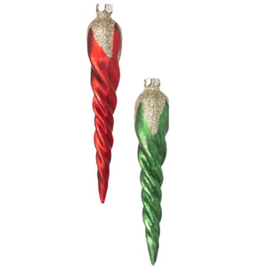 Assorted Icicle Ornament, INDIVIDUALLY SOLD