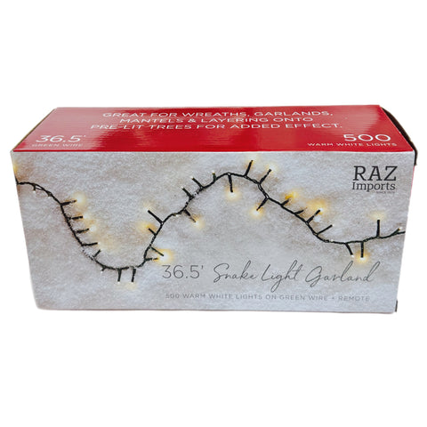 36.5' Clear Mini LED Lights INDOOR