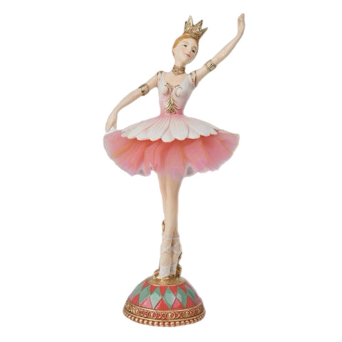 Sugar Plum Fairy On Drum Figurine