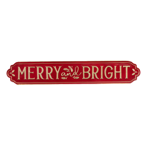 Merry And Bright Sign