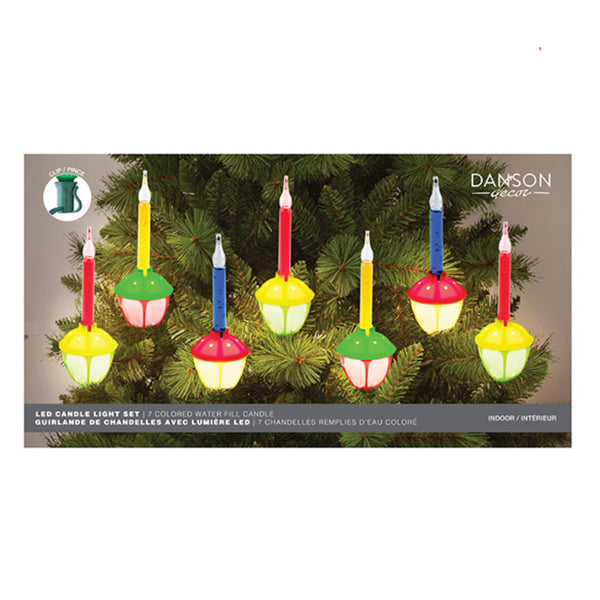 7 Muticoloured Bubble Lights INDOOR