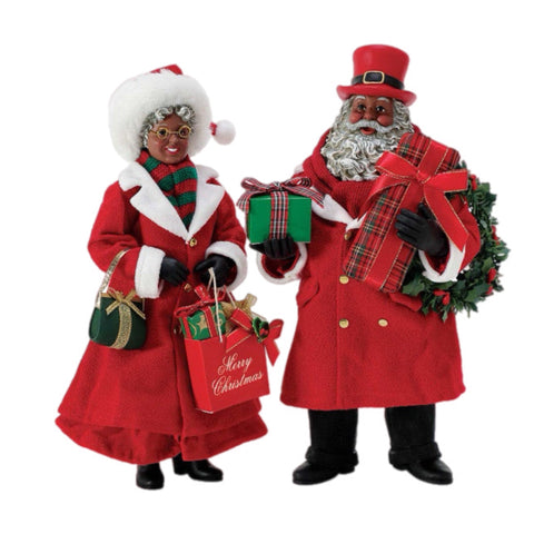 Possible Dreams: Mr. & Mrs. Claus Holiday Shopping, Set Of  2