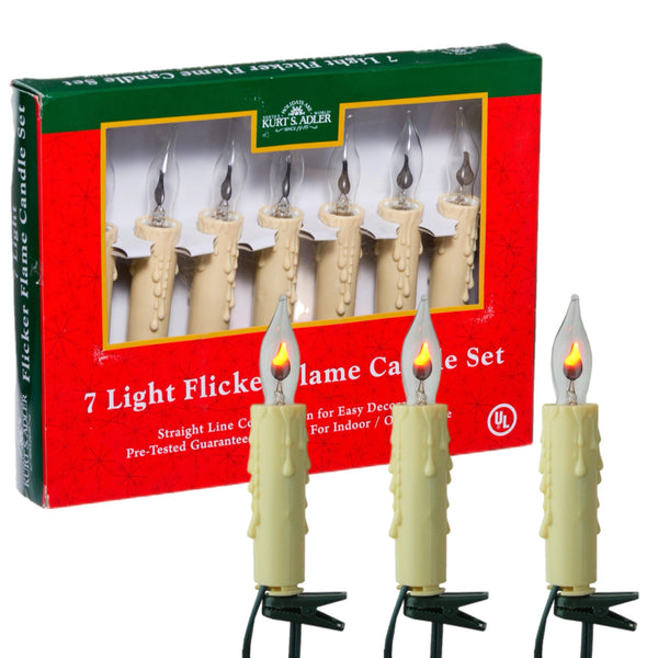7 Flicker Flame Candle Lights INDOOR
