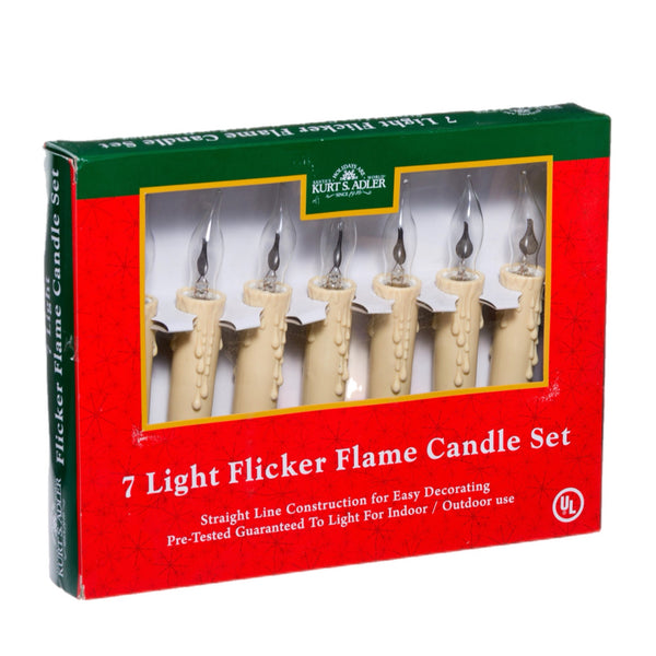 7 Flicker Flame Candle Lights INDOOR