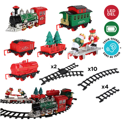 Deluxe Holiday Train Set