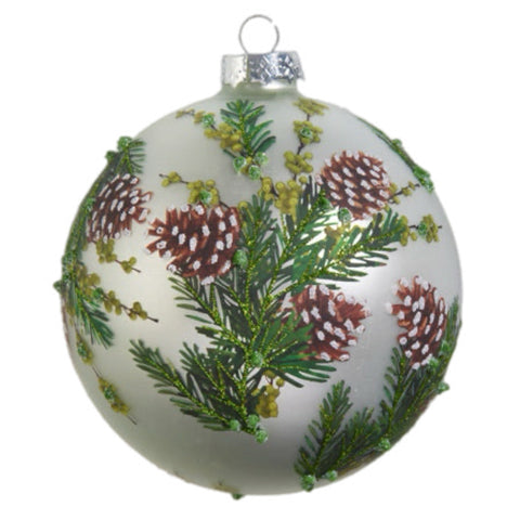 Evergreen & Pinecone Ball