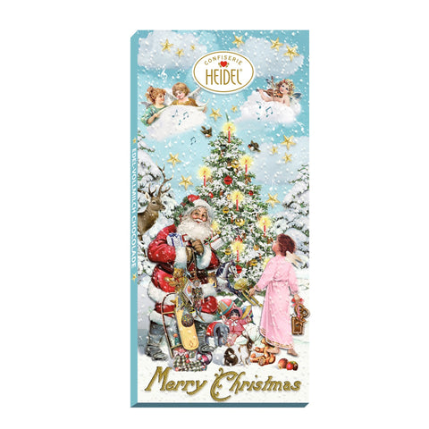 Santa And Angel 3D Chocolate Bar