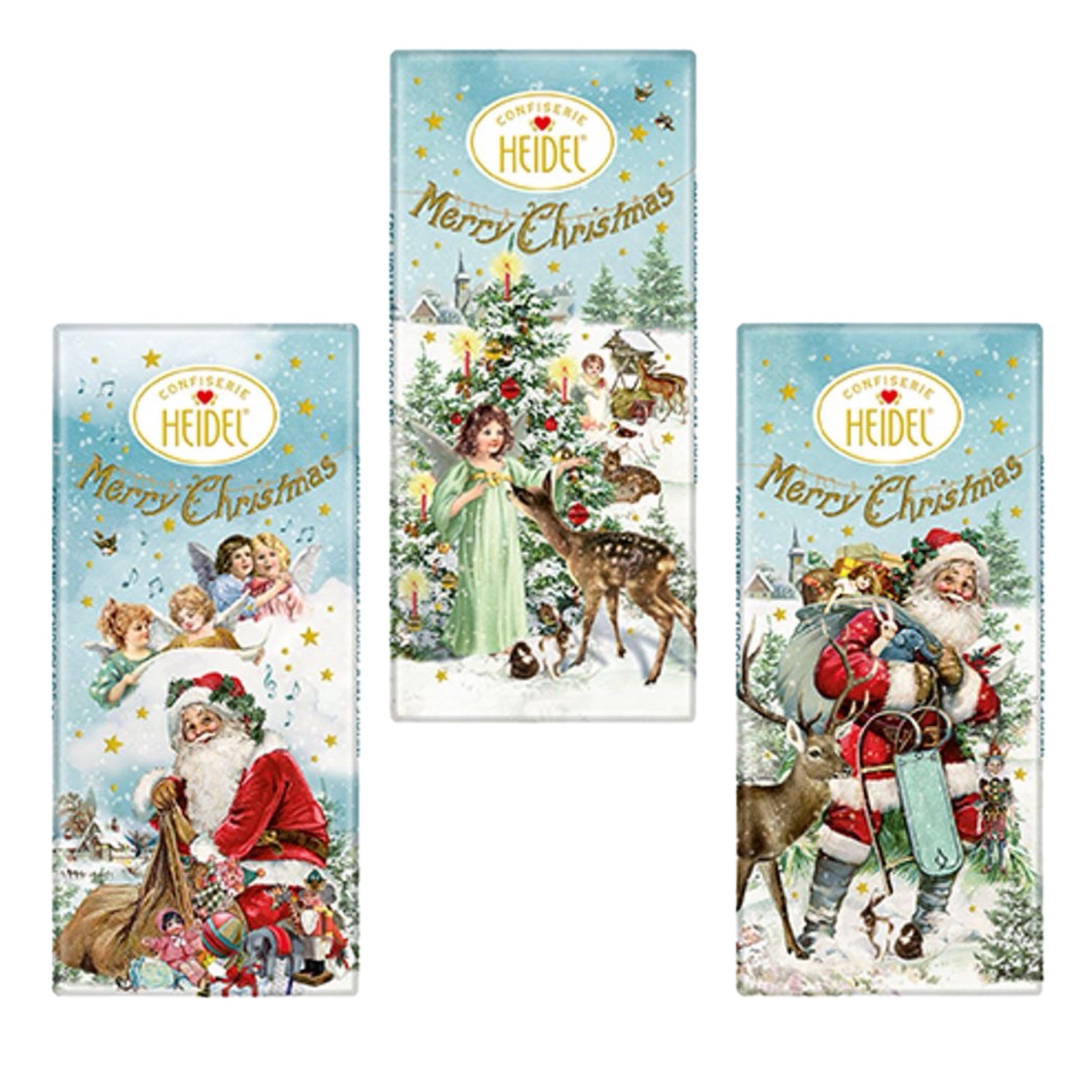 Assorted Angel And Santa Chocolate Bar, INDIVIDUALLY SOLD