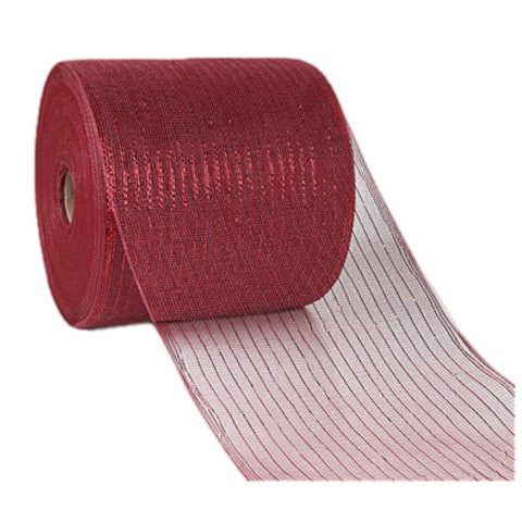 Red Mesh Ribbon