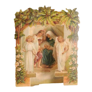 Individual 3D Nativity Christmas Card