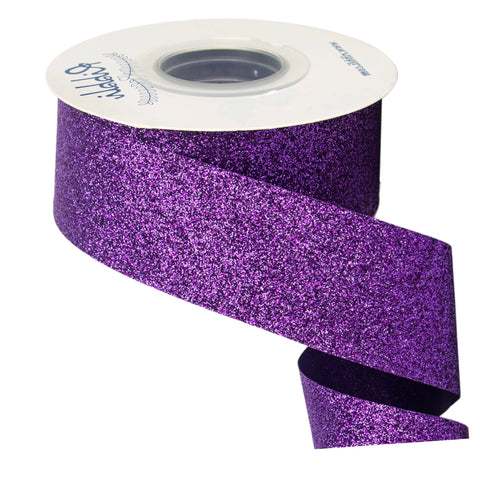 Purple Glitter Ribbon