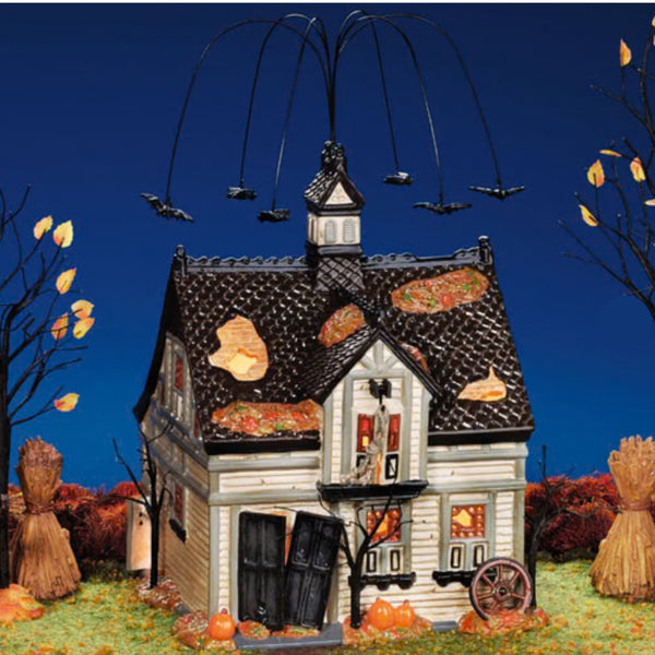 Halloween Village Previously Owned Collection: Creepy Creek Carriage House