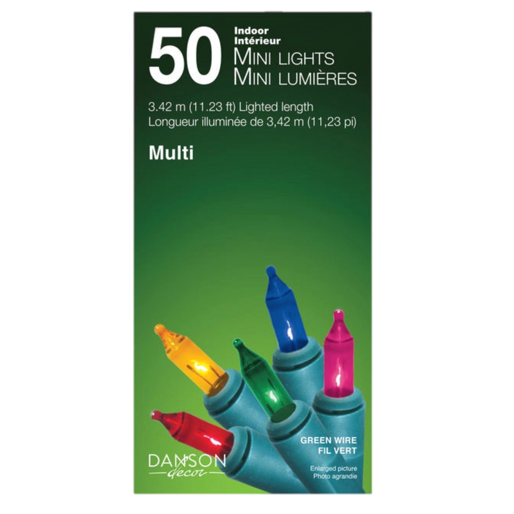 50 Multi Incandescent Mini Lights