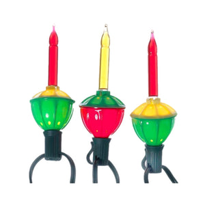 Muticoloured Bubble Lights, Set Of 7