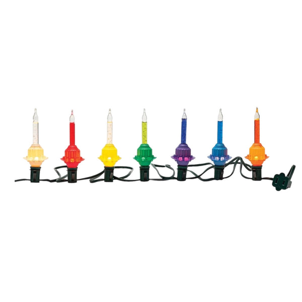 7 Multicoloured Bubble Lights INDOOR