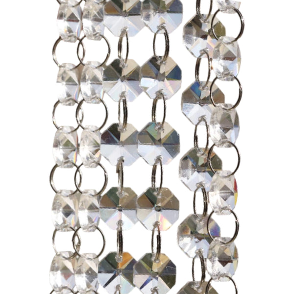 3' Clear Beaded Garland