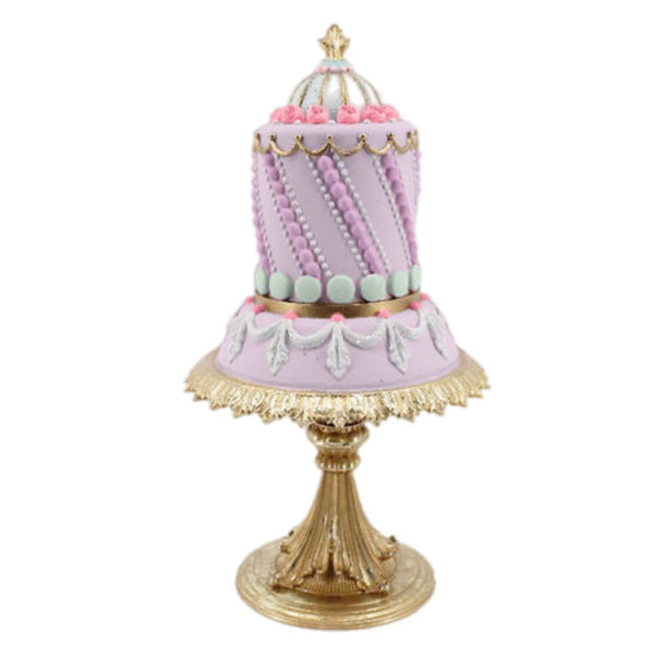 Assorted Cakes & Macarons on Pedestals, INDIVIDUALLY SOLD