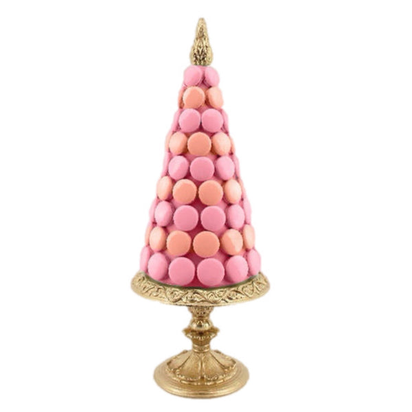 Assorted Cake & Macaron on Pedestals, INDIVIDUALLY SOLD