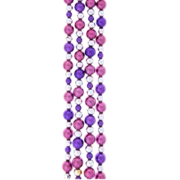 5' Purple Beaded Garland