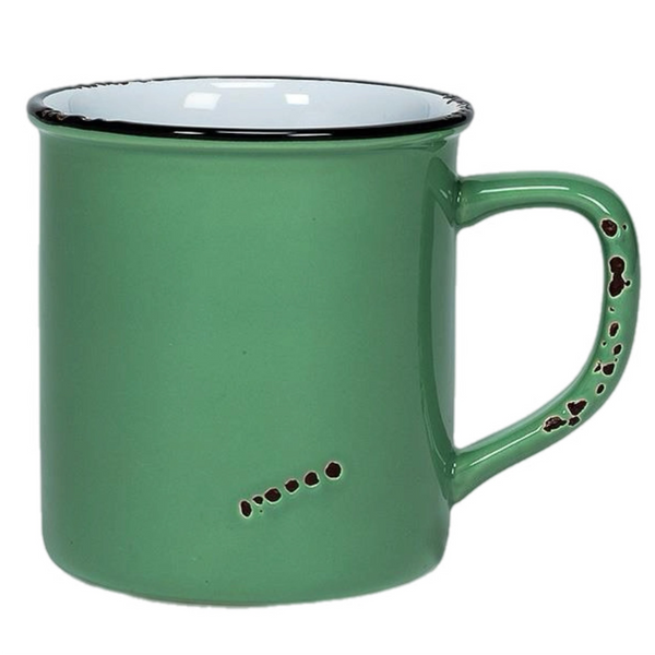 Assorted Forest Enamel Mugs, INDIVIDUALLY SOLD