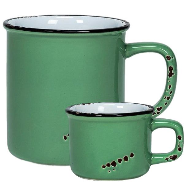 Assorted Forest Enamel Mugs, INDIVIDUALLY SOLD