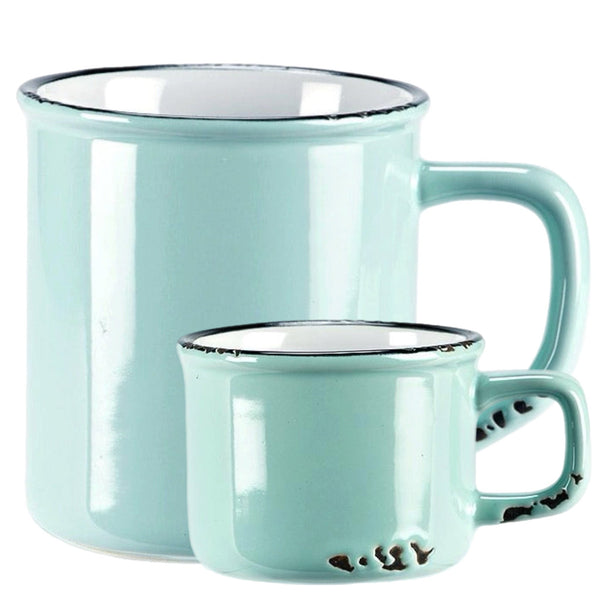 Assorted Blue Enamel Mugs, INDIVIDUALLY SOLD