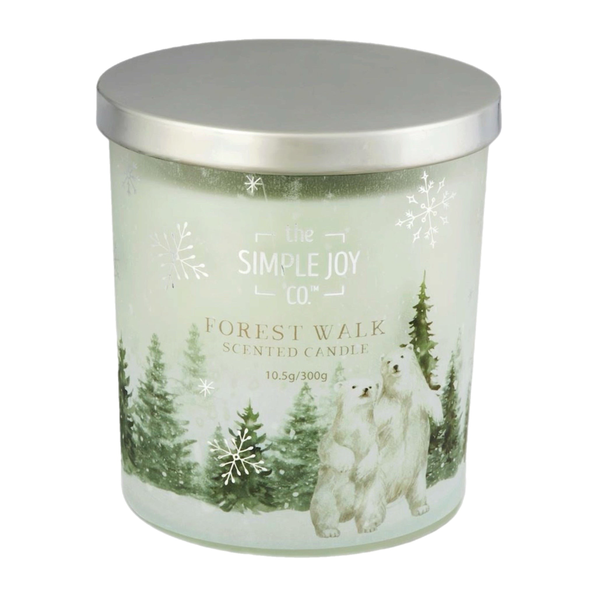 2" X 4" Scented Jar Candle: Forest Walk