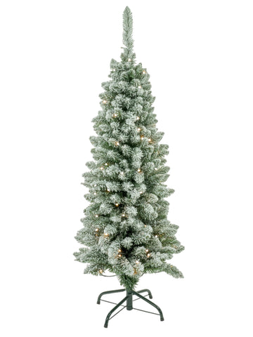 4.5' Frosted Fir PRELIT CLEAR