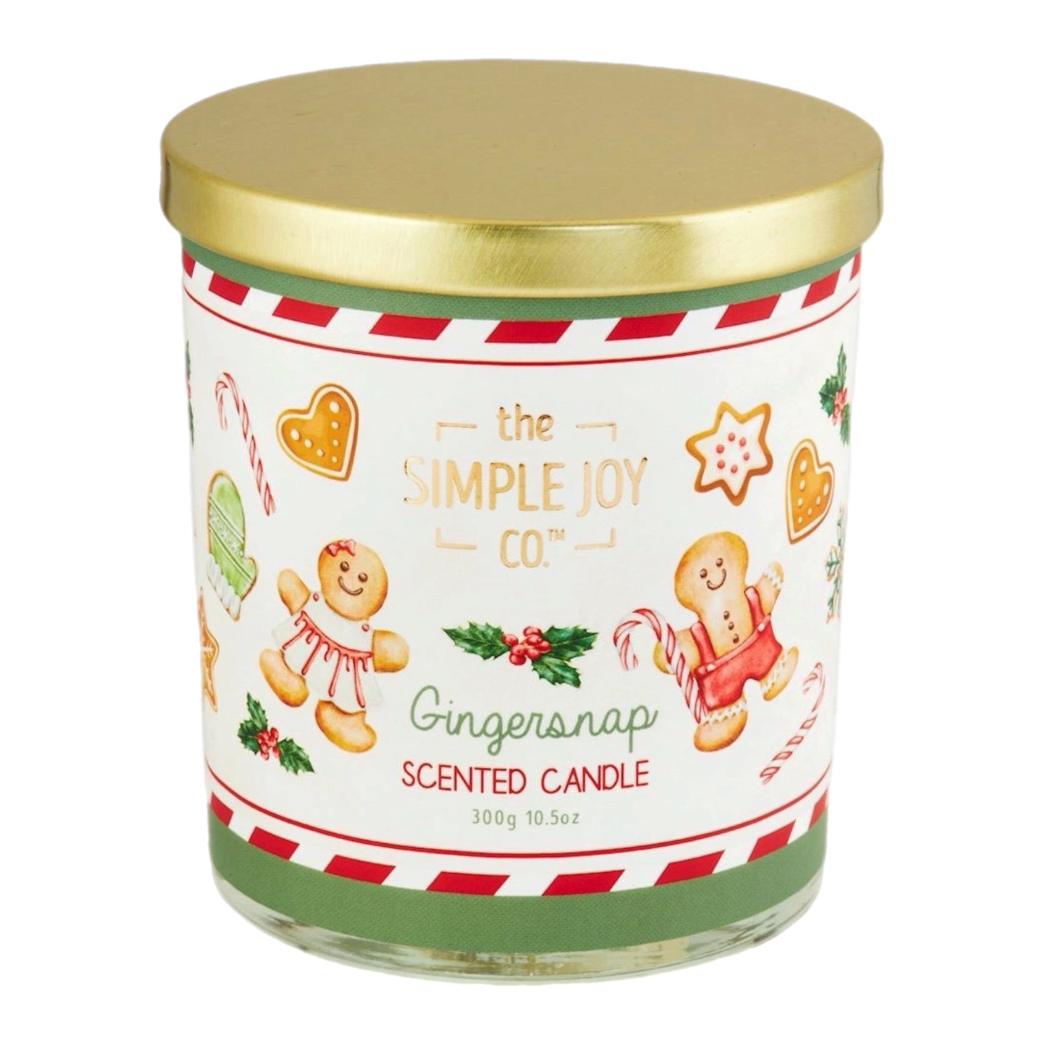 2" X 4" Scented Jar Candle: Gingersnap