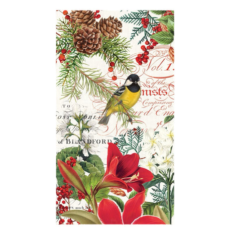 Michel Design Works Hostess Napkin: Merry & Bright